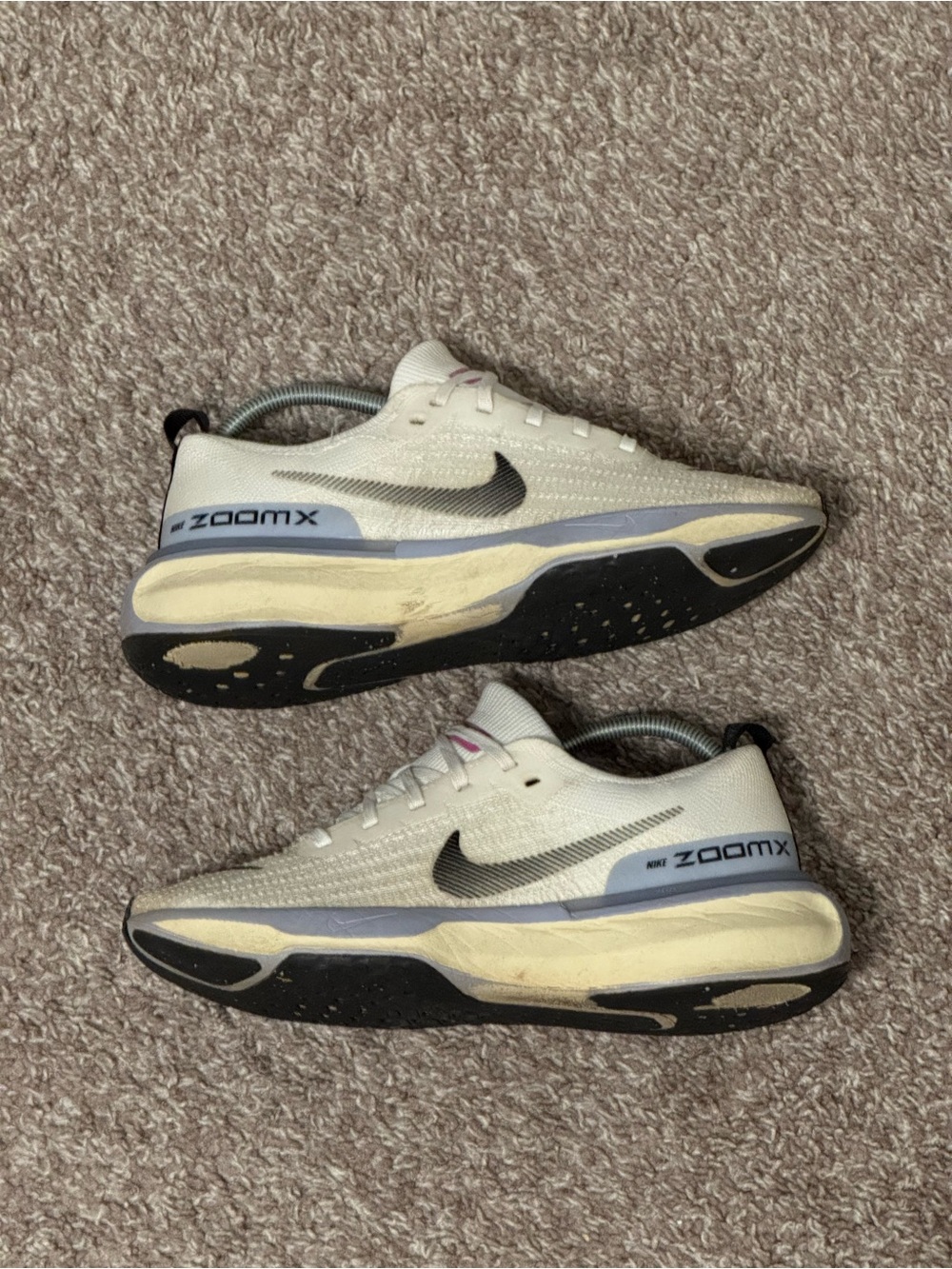 Nike Men’s ZoomX Invincible Run 3 Running Shoes White Cobalt Bliss Size US 8.5 M